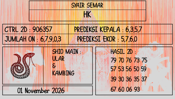 Gambar Syair HK 10 – Kode Syair Hongkong Hari Ini