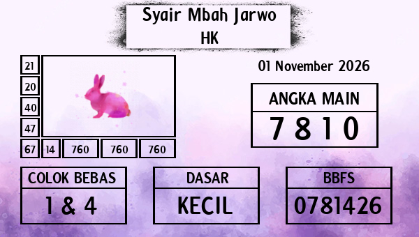 Gambar Syair HK 20 – Kode Syair Hongkong Hari Ini
