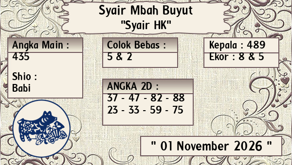 Gambar Syair HK 4 – Kode Syair Hongkong Hari Ini
